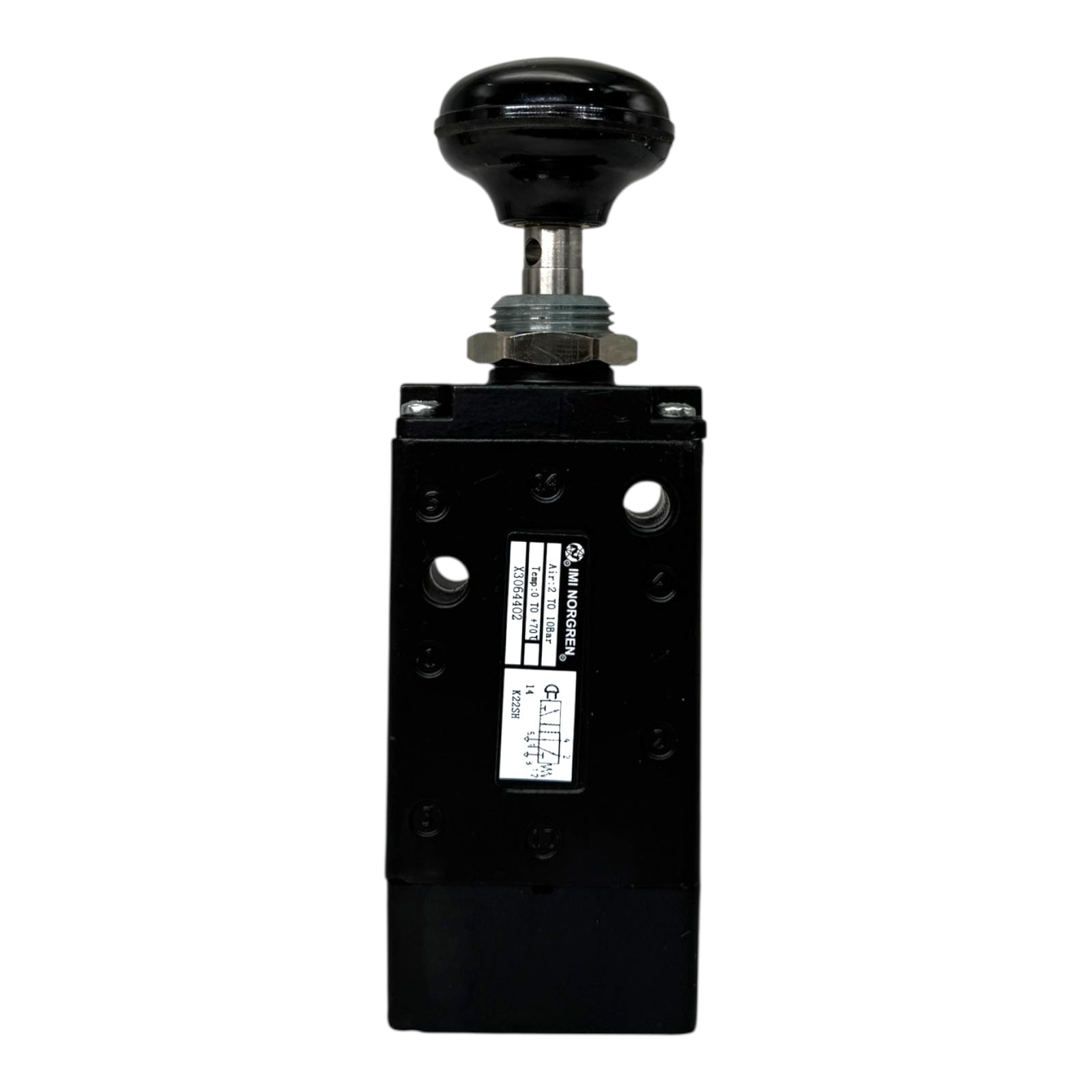 IMI Norgren Pneumatikventil K22SH X3064402 Handhebel 5/2-Wegeventil 1/4”