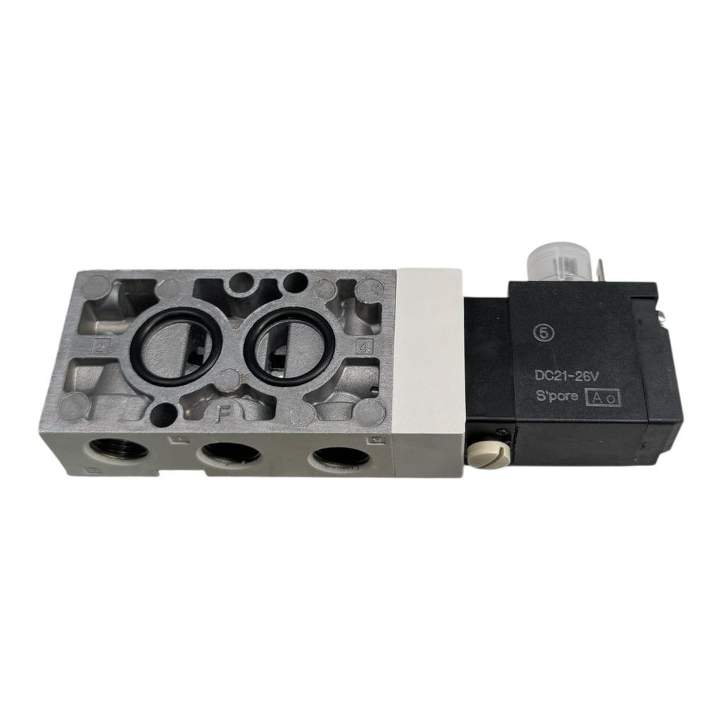 SMC VFN2120N-5Y0B-02F-Q EVFN2A08 Magnetventil 5/2-Wege DC24V Pneumatikventil