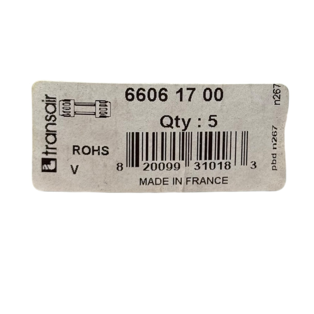 Parker Transair 6606 17 00 Gerade Kupplung Ø16,5 Rohrverbinder Druckluft