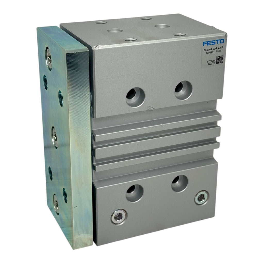 Festo DFM-63-50-P-A-GF Führungseinheit Zylinder 63mm Hub 50mm Pneumatik 170879