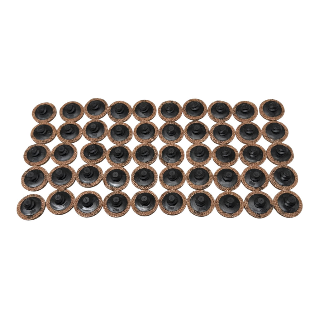 50x 3M Scotch-Brite Roloc 15393 Vliesscheiben 25,4mm A/O Coarse Schleifscheiben