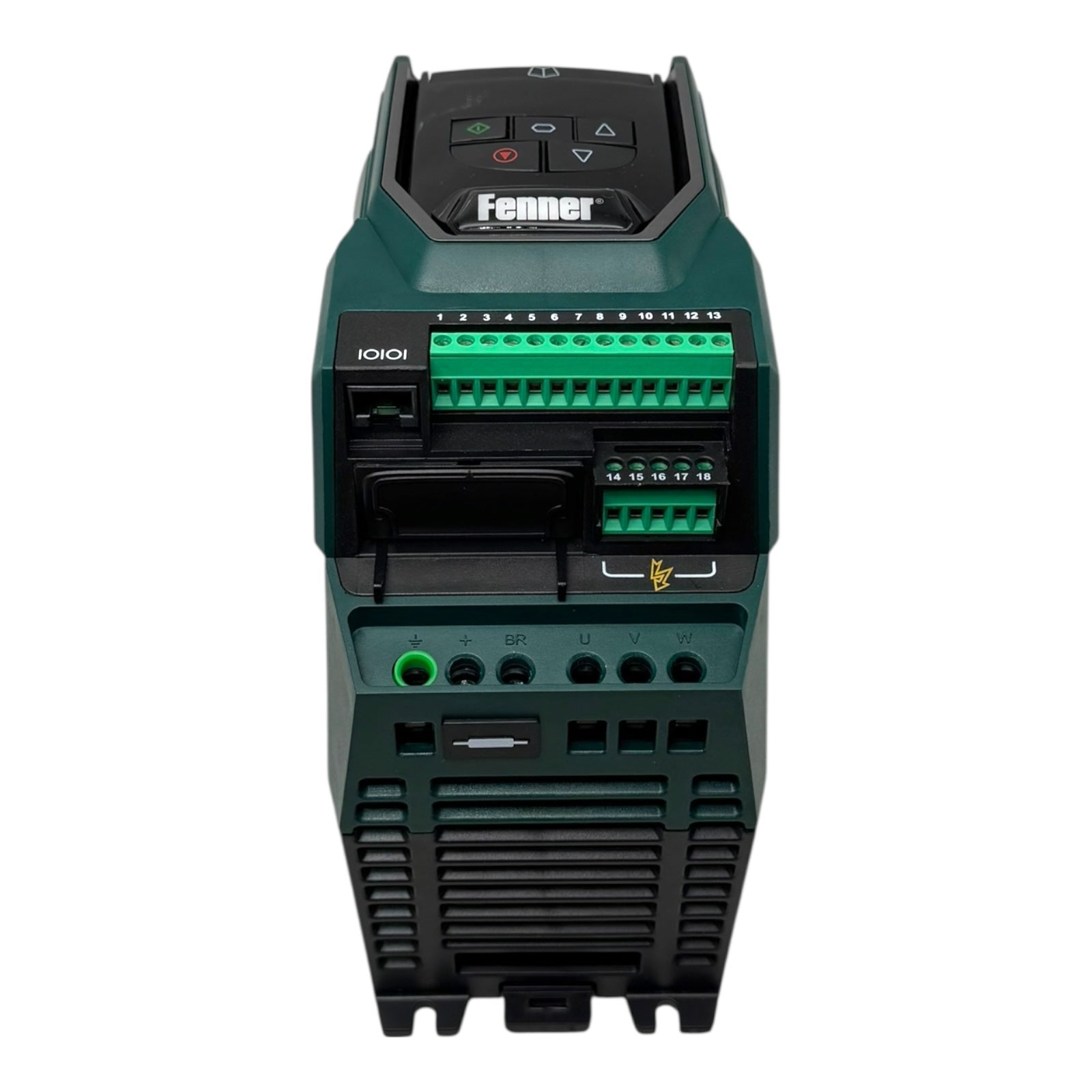 Fenner QD:Flow 582P42P2 Frequenzumrichter 2,2kW 380-480V IP20 3PH S/W2.50 UNUSED