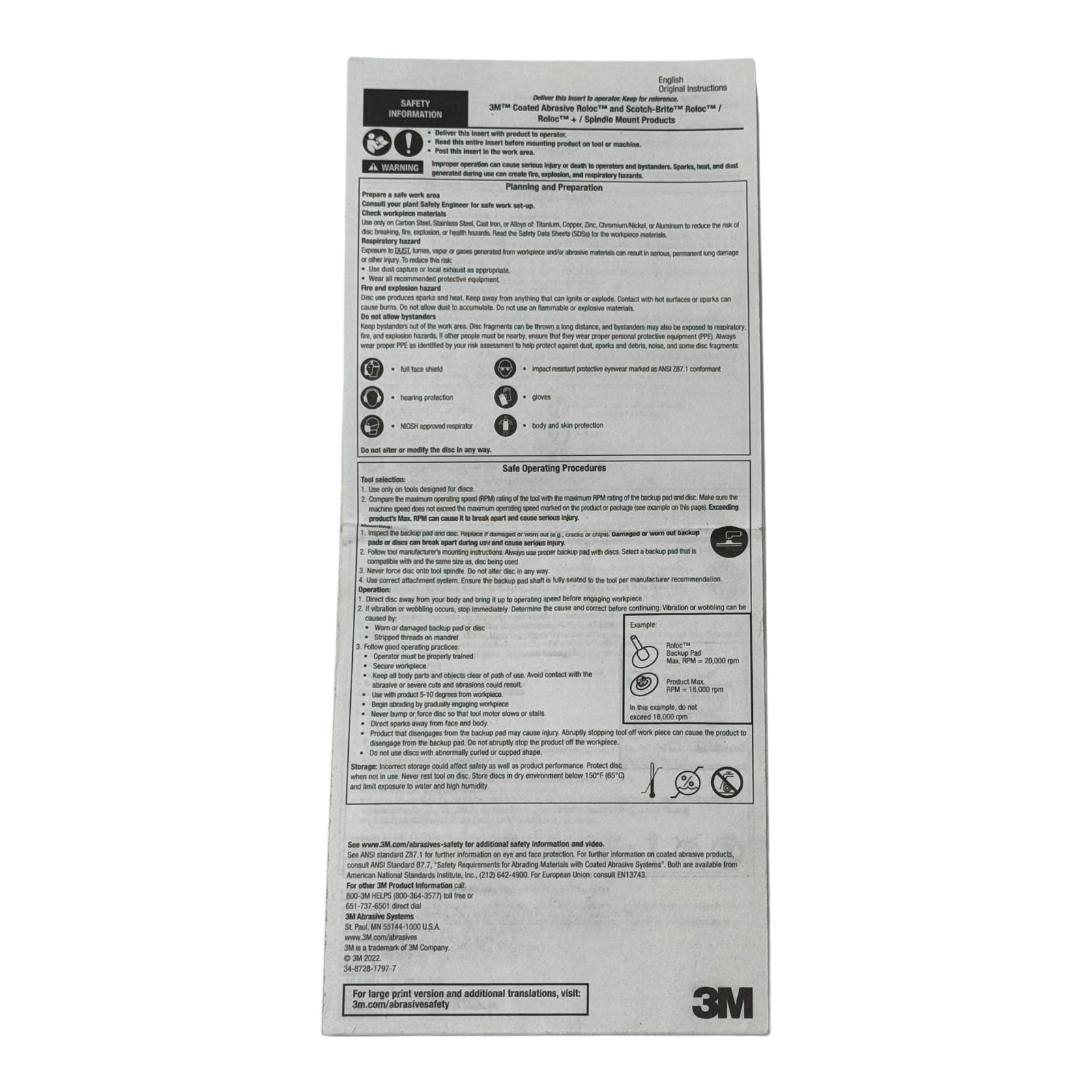 50x 3M Scotch-Brite Roloc 15393 Vliesscheiben 25,4mm A/O Coarse Schleifscheiben