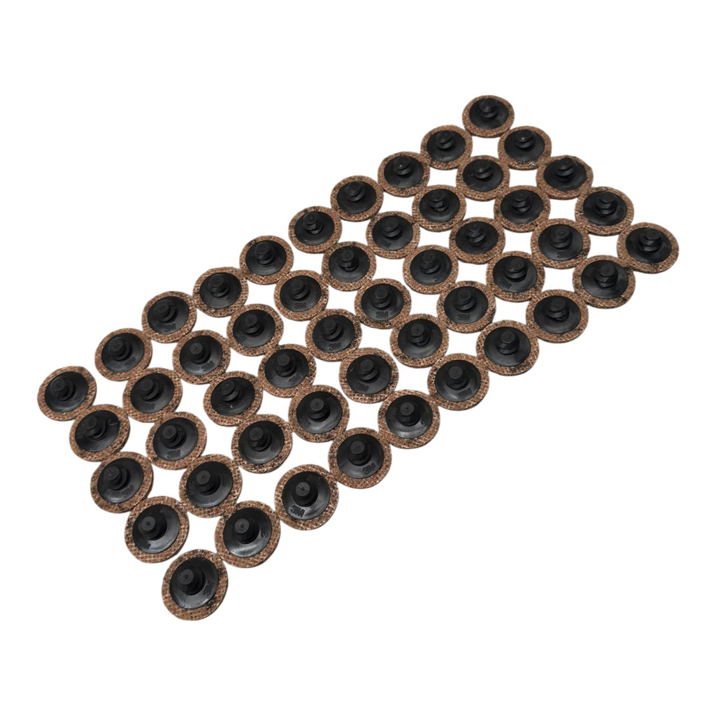 50x 3M Scotch-Brite Roloc 15393 Vliesscheiben 25,4mm A/O Coarse Schleifscheiben