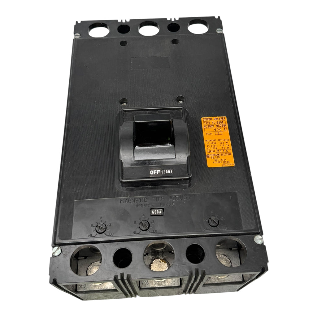 Terasaki TL-600E Leistungsschalter 600A 3-polig 380V Circuit Breaker AC DC