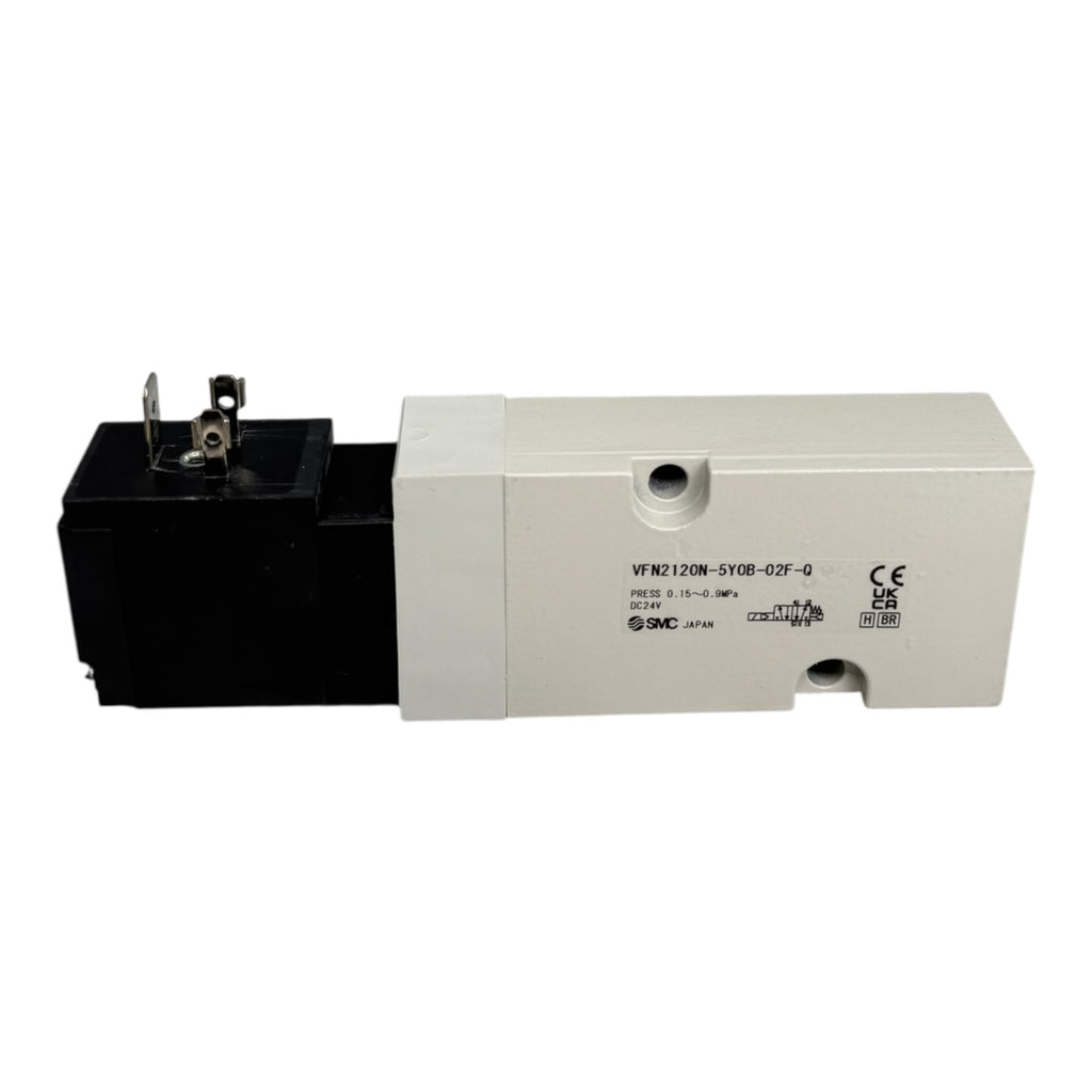 SMC VFN2120N-5Y0B-02F-Q EVFN2A08 Magnetventil 5/2-Wege DC24V Pneumatikventil