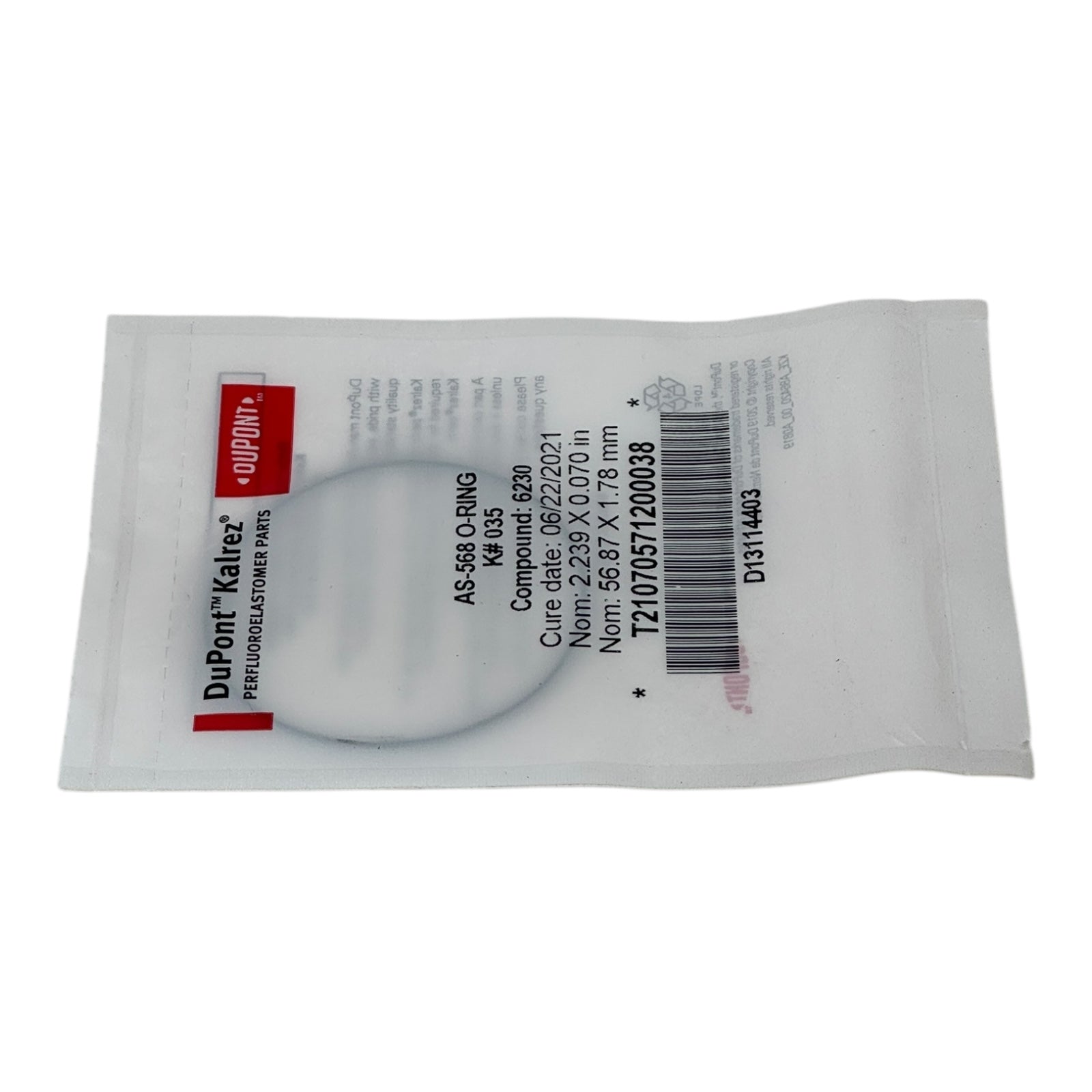 DuPont Kalrez O-Ring K035 035 6230 Compound 56.87x1.78 mm FFKM Dichtung