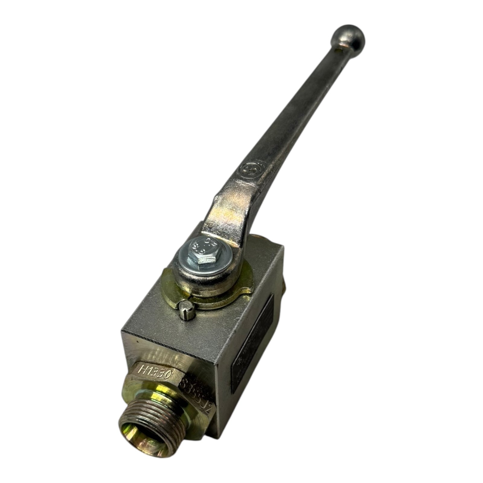 Von Scheven Kugelhahn NBAC1202 G1/2" PN100 Hydraulikventil DIN-DVGW Hochdruck