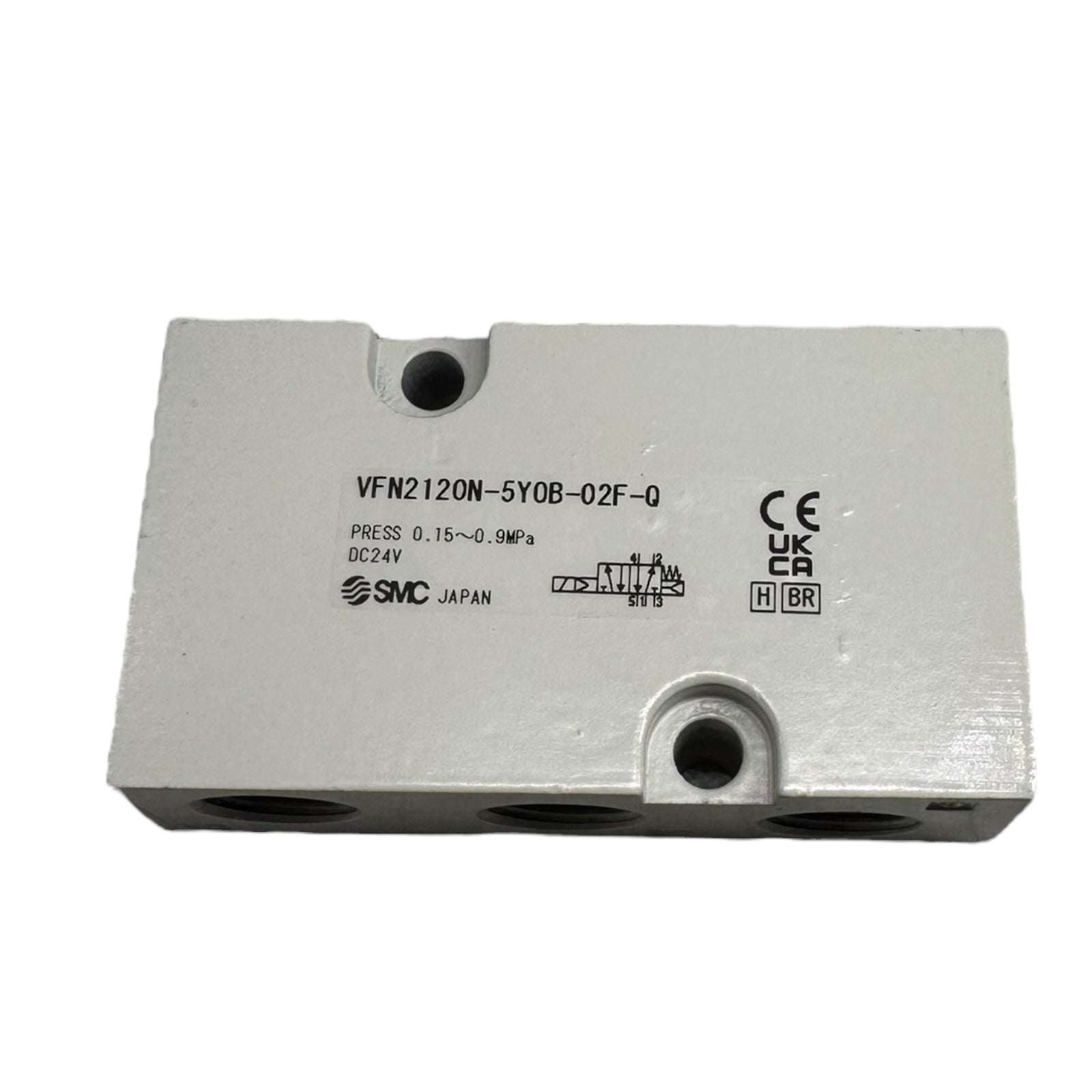 SMC VFN2120N-5Y0B-02F-Q EVFN2A08 Magnetventil 5/2-Wege DC24V Pneumatikventil