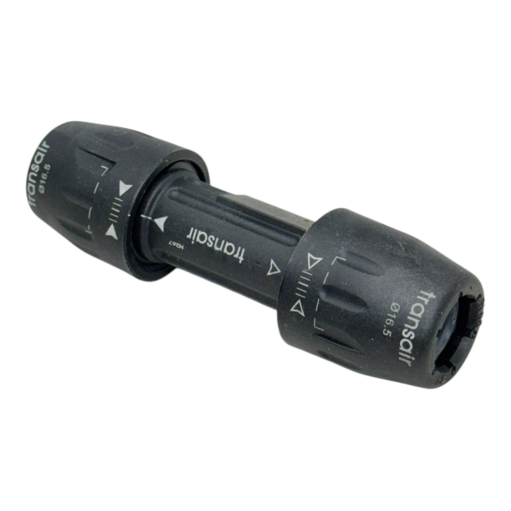 Parker Transair 6606 17 00 Gerade Kupplung Ø16,5 Rohrverbinder Druckluft