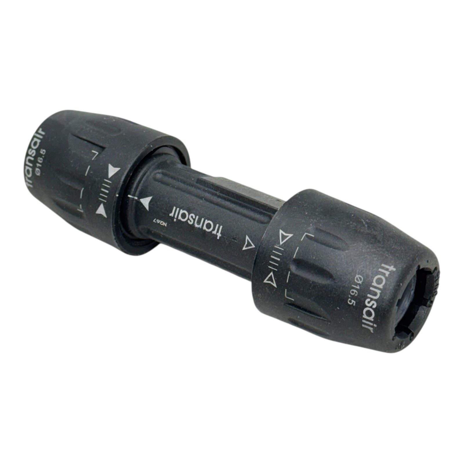 Parker Transair 6606 17 00 Gerade Kupplung Ø16,5 Rohrverbinder Druckluft