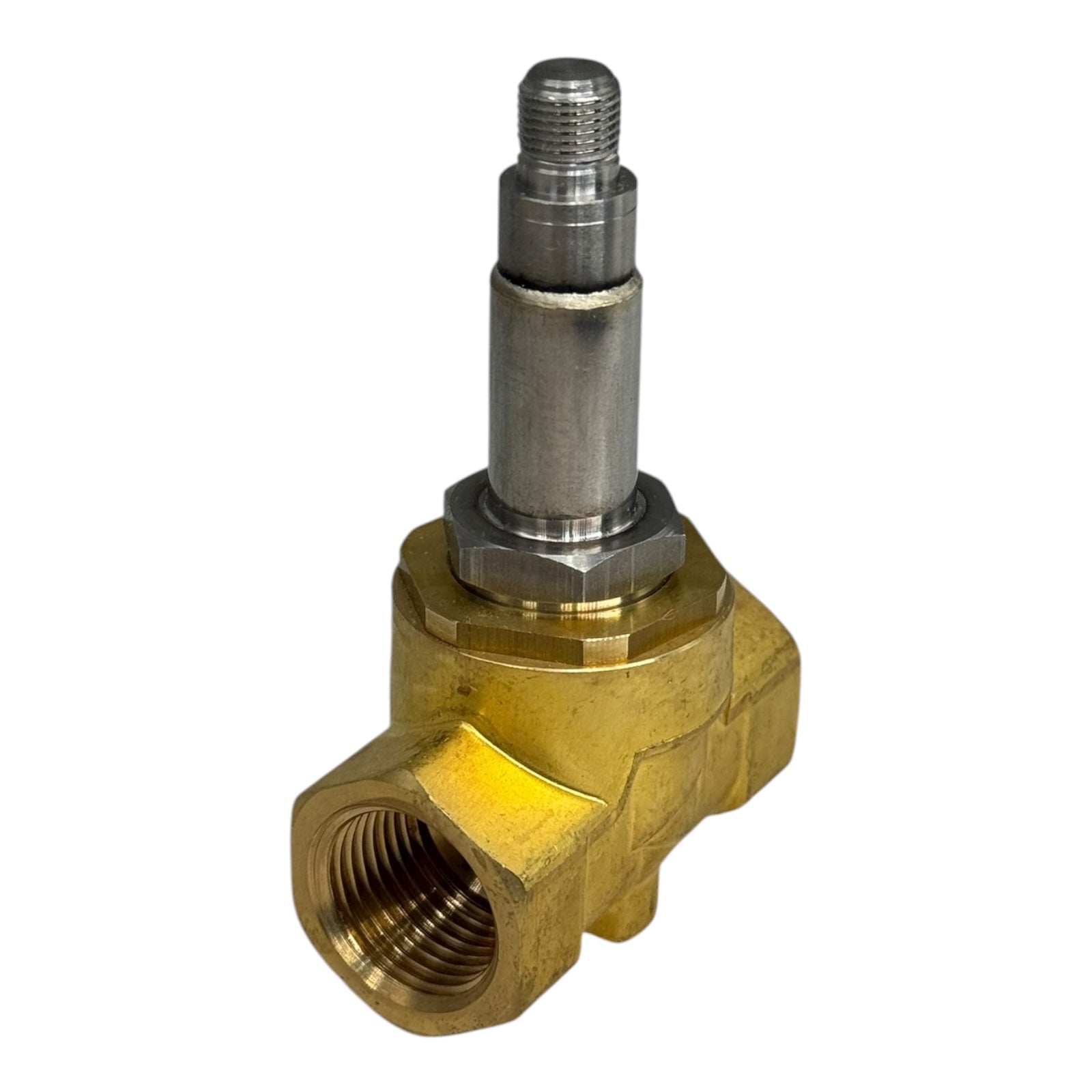 Parker E121K45 2-Wege Ventil G1/2 Messing Hydraulik Pneumatikventil