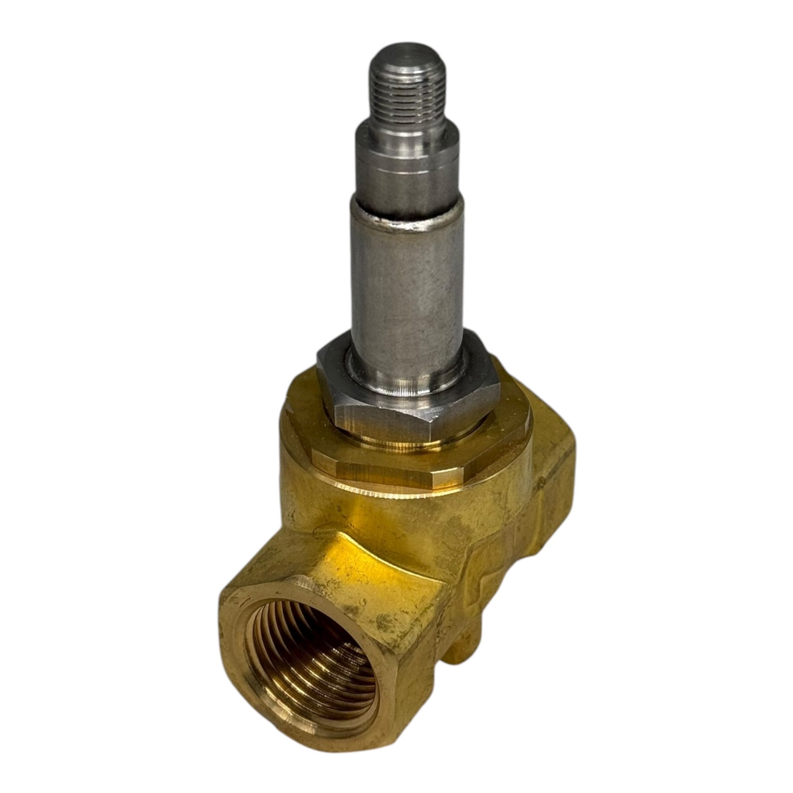Parker E121K45 2-Wege Ventil G1/2 Messing Hydraulik Pneumatikventil