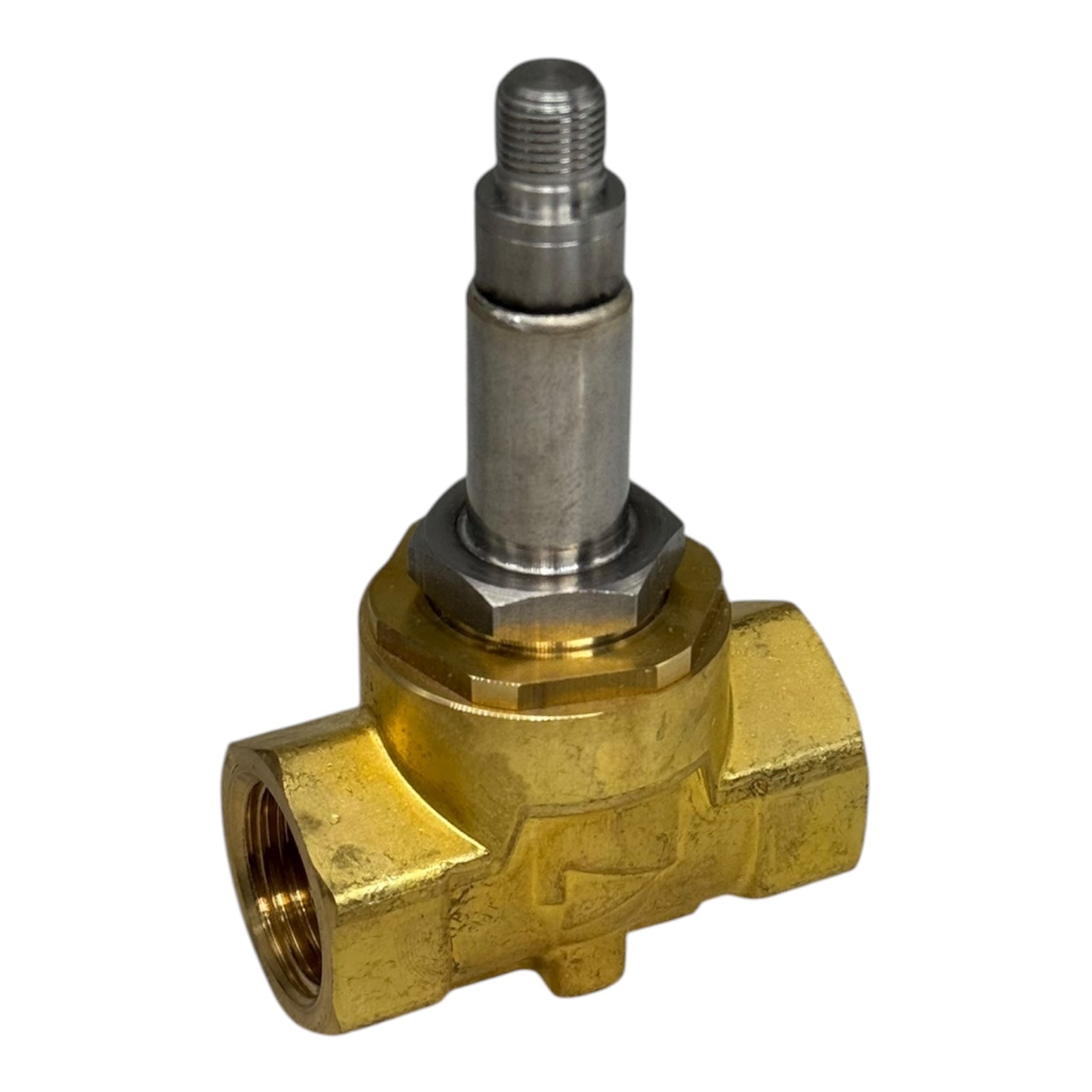 Parker E121K45 2-Wege Ventil G1/2 Messing Hydraulik Pneumatikventil