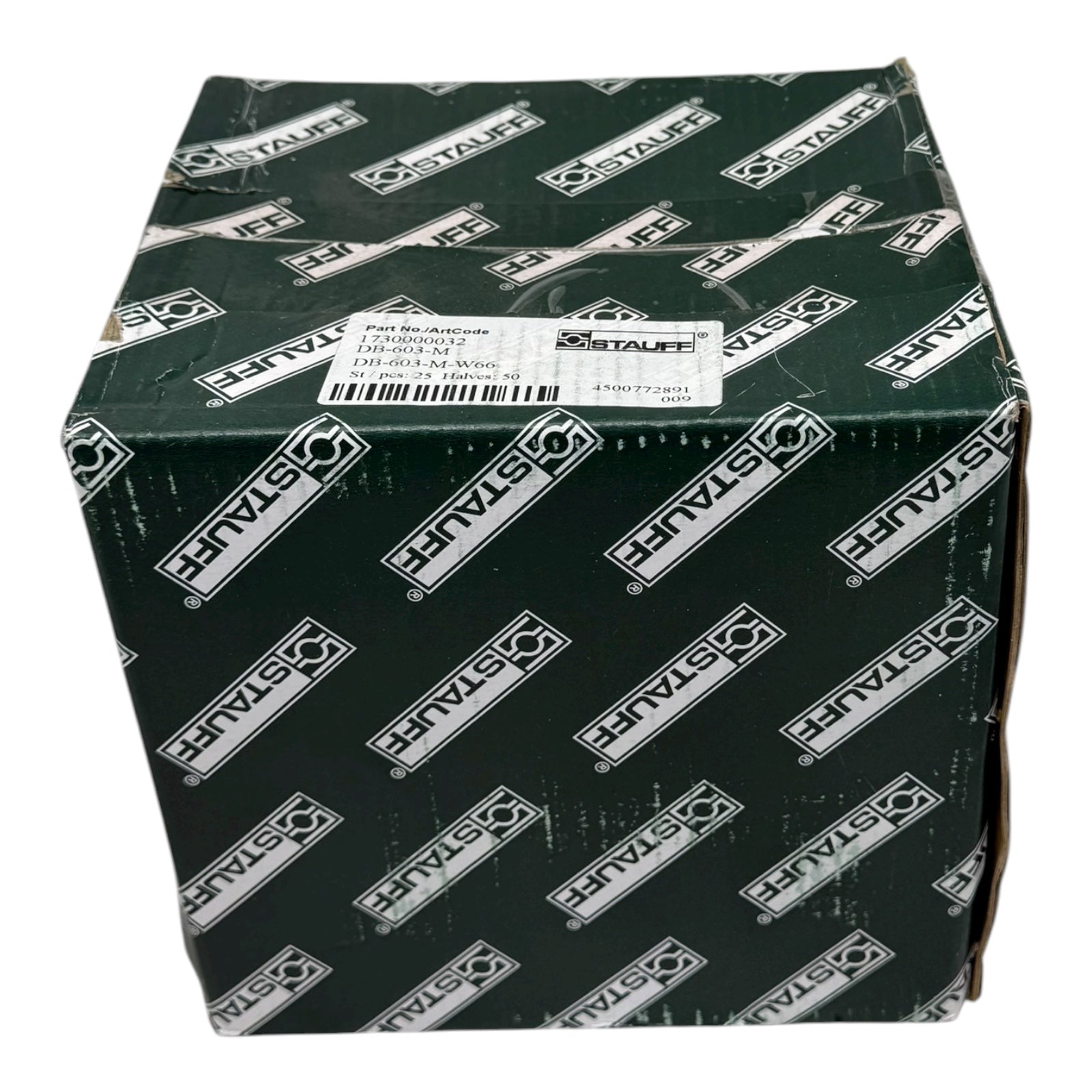 5x Stauff DB-603-M Rohrschellen Halbschalen W66 Stahl verzinkt