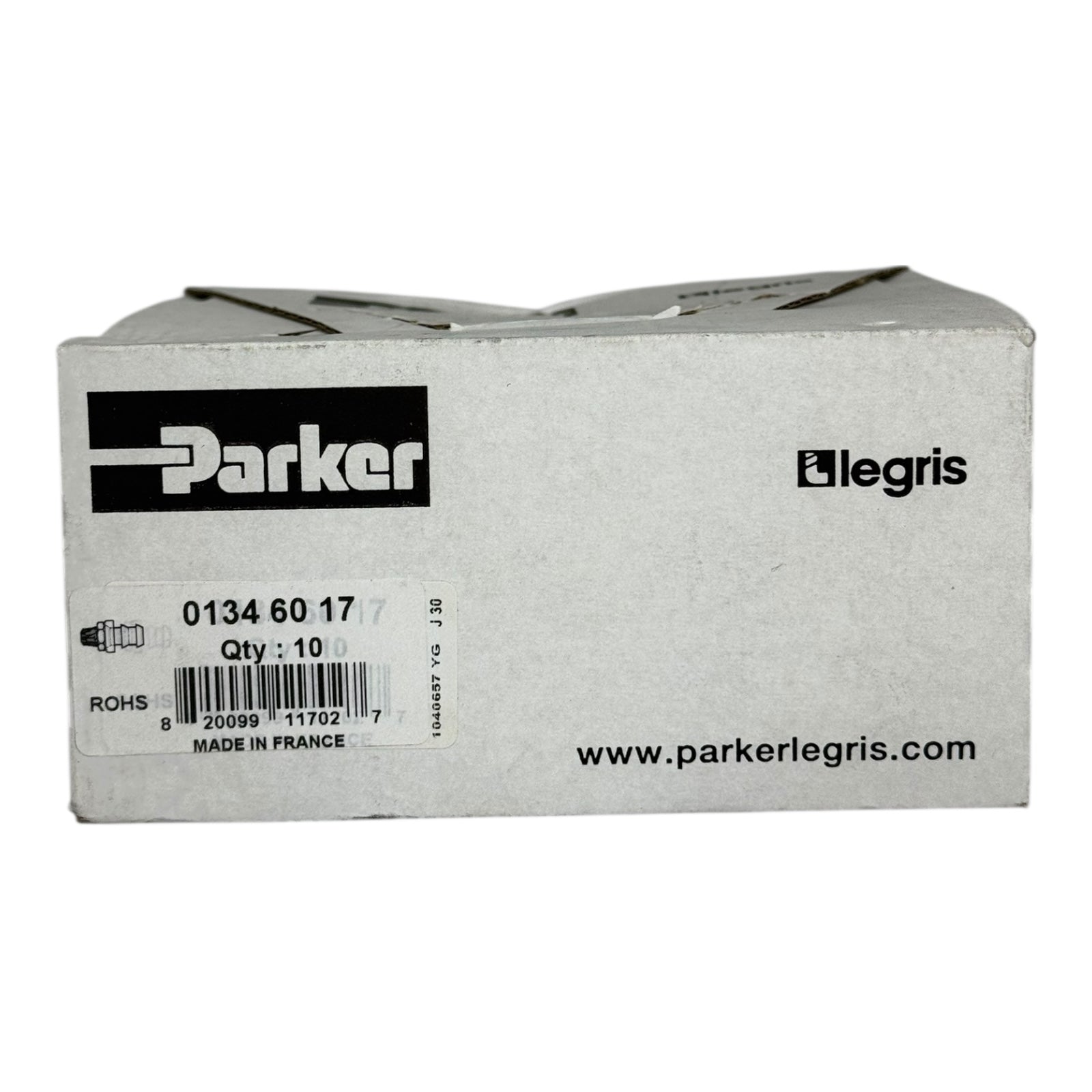 10x Parker Legris 0134 60 17 Schlauchtülle 17mm x R1/2” Messing Anschluss