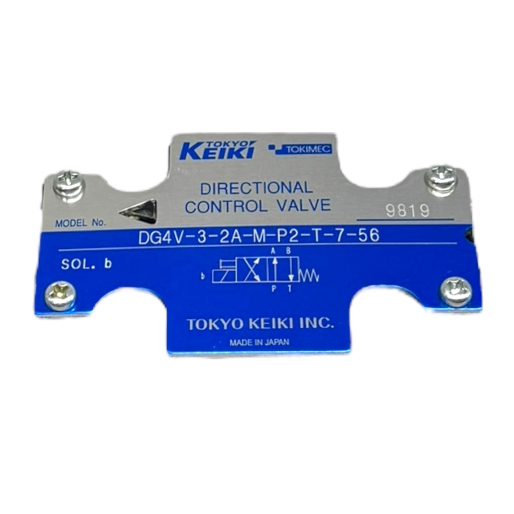 Tokyo Keiki DG4V-3-2A-M-P2-T-7-56 Magnetventil Hydraulik48290884 Steuer block
