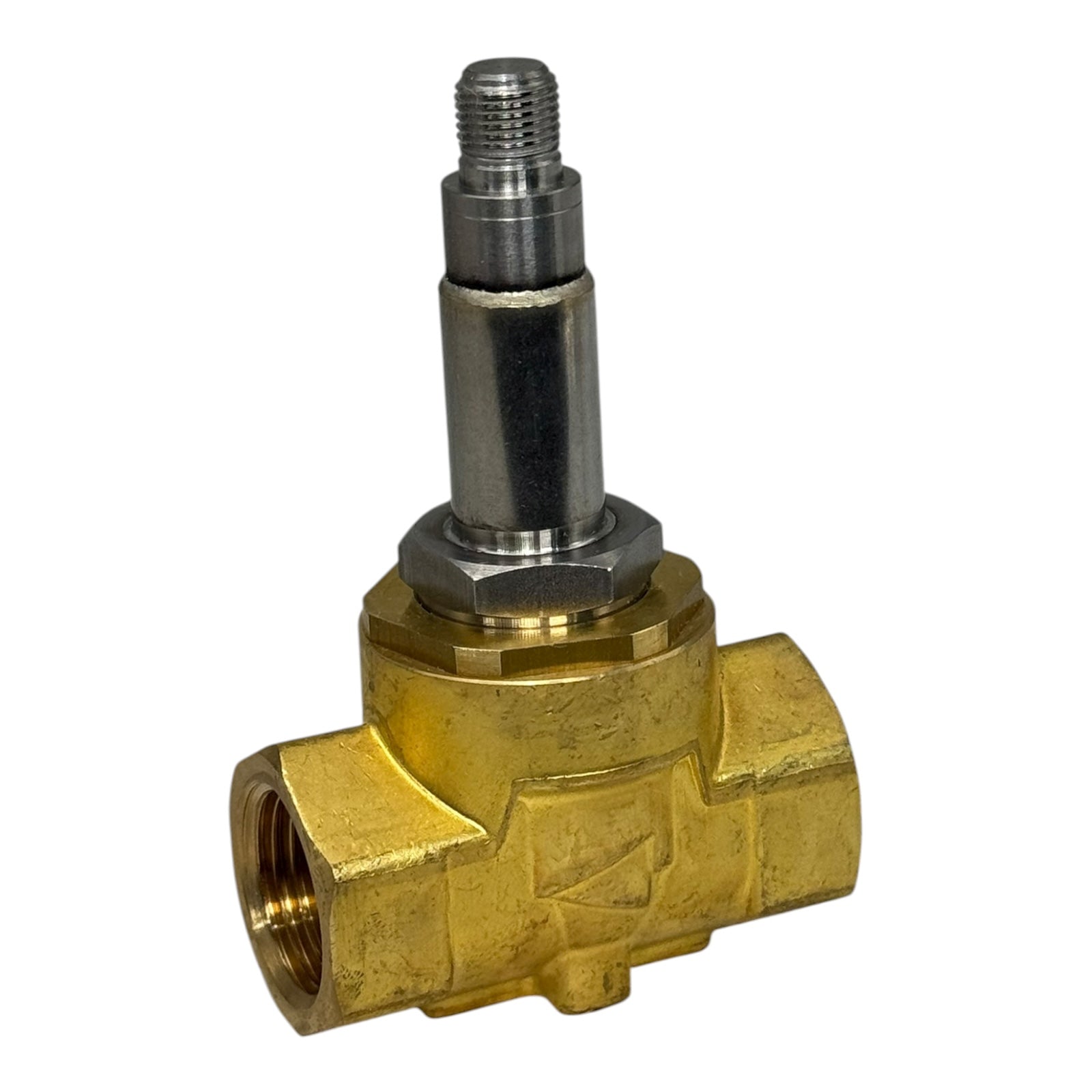 Parker E121K45 2-Wege Ventil G1/2 Messing Hydraulik Pneumatikventil