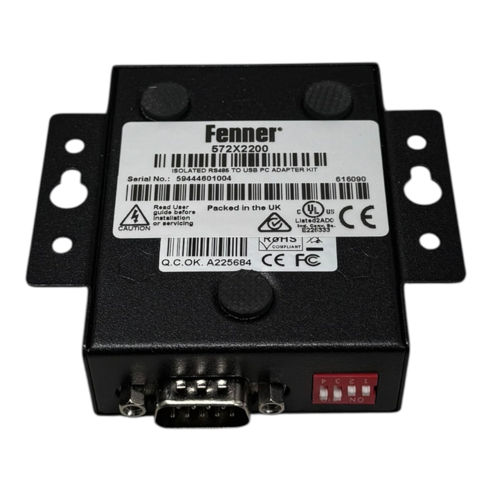 Fenner ES-U-2101-M RS485 USB Adapter 572X2200 Kit galvanisch getrennt Konverter