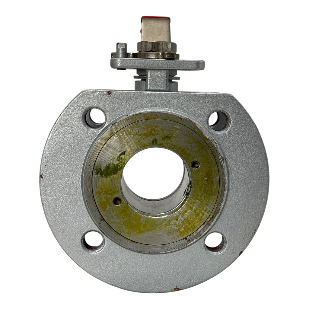 END-Armaturen Kompaktkugelhahn DN50 PN40 VA Flansch Kugelventil Edelstahl