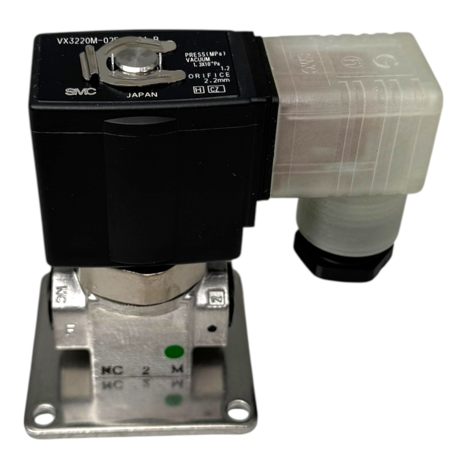 SMC VX3220M-02F-5DZ1-B Magnetventil 0–1,2 MPa Pneumatikventil 2,2 mm