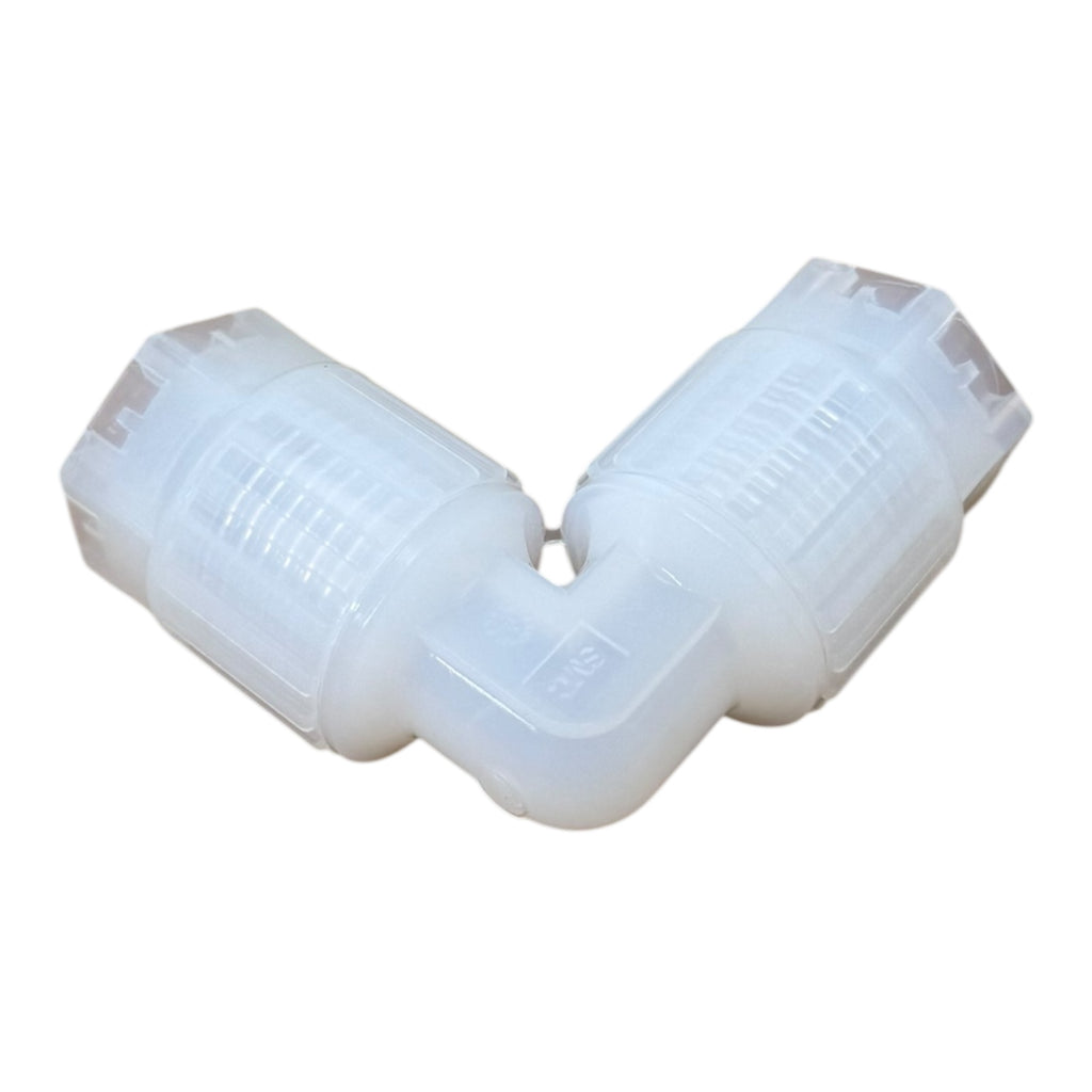 SMC LQ3E5A Fluorpolymer Steckverbinder 90° 3/4“ Fitting Schlauchanschluss