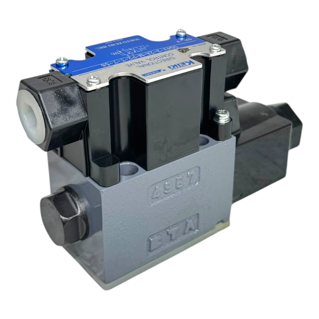 Tokyo Keiki DG4V-3-2A-M-P2-T-7-56 Hydraulik Magnetventil 48290884 Steuerblock