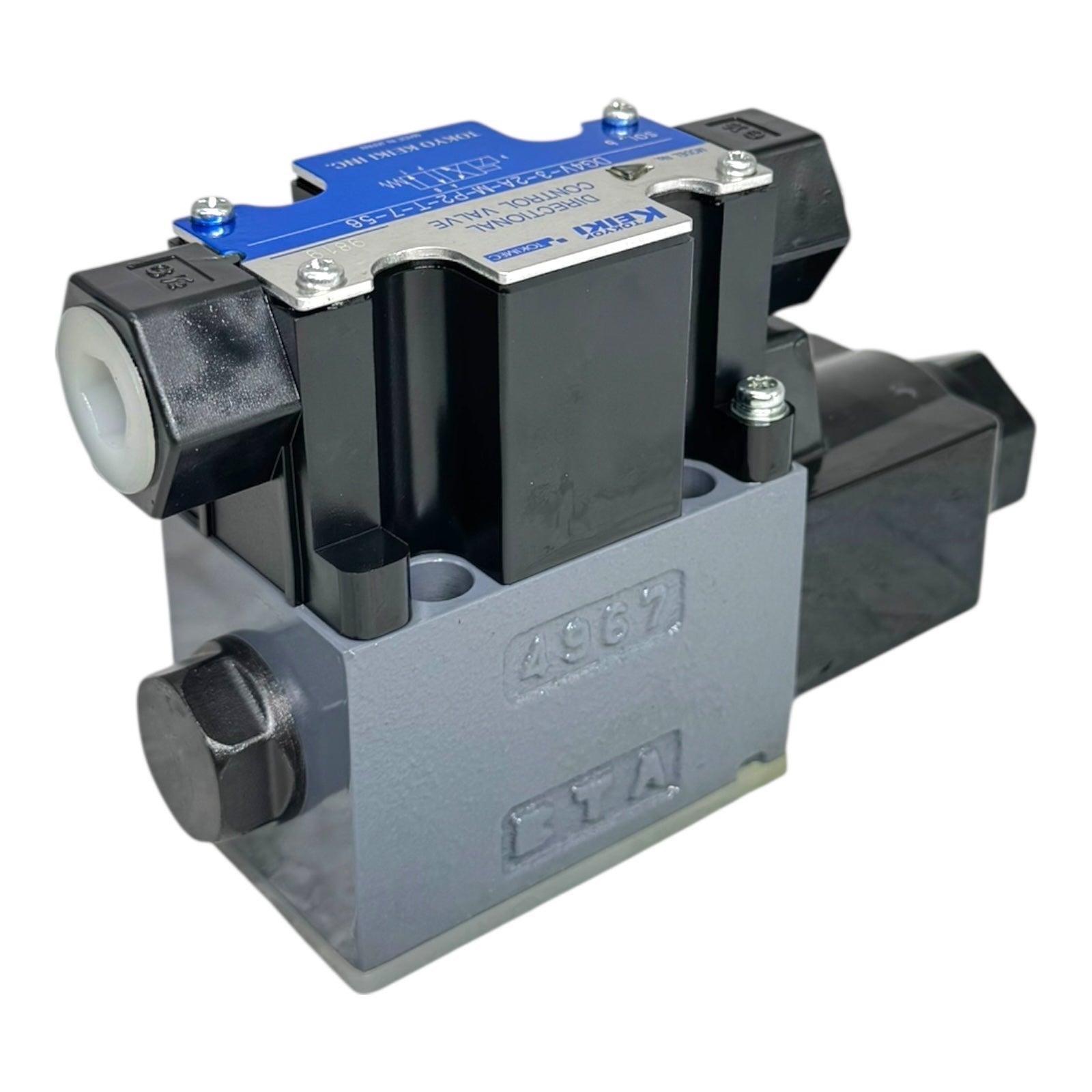 Tokyo Keiki DG4V-3-2A-M-P2-T-7-56 Magnetventil Hydraulik48290884 Steuer block