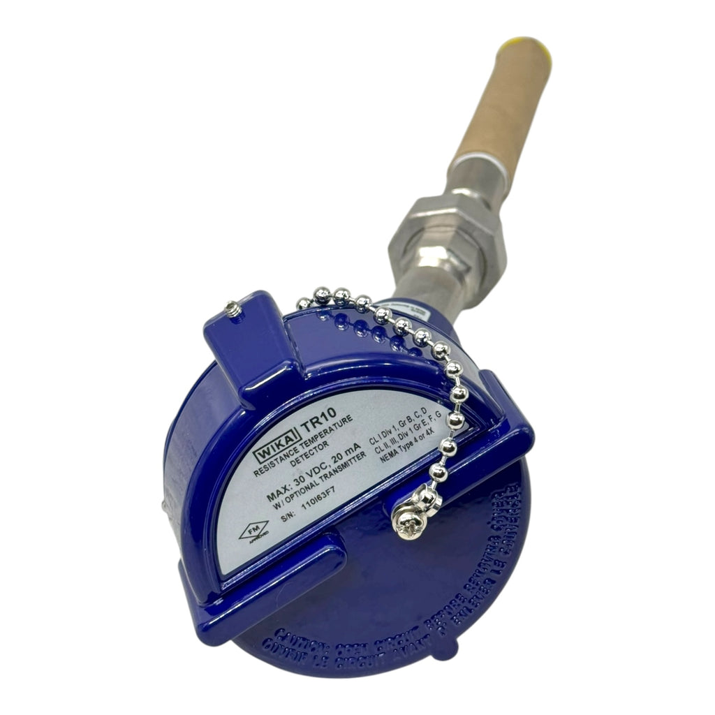 WIKA TR10 Widerstandsthermometer Pt100 1/2”NPT -100…+450°C HART Transmitter
