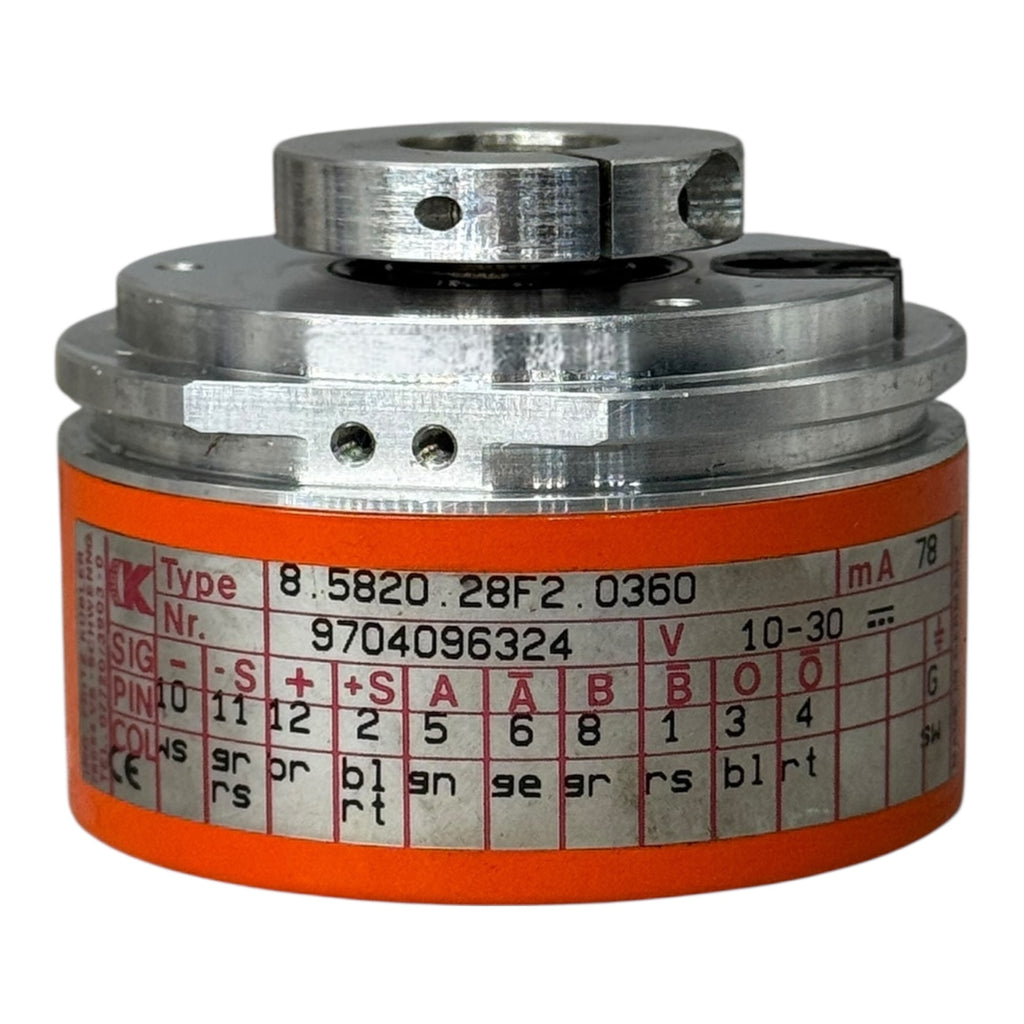 Fritz Kübler Inkrementalgeber 8.5820.28F2.0360 Encoder 360 Impulse 10–30V