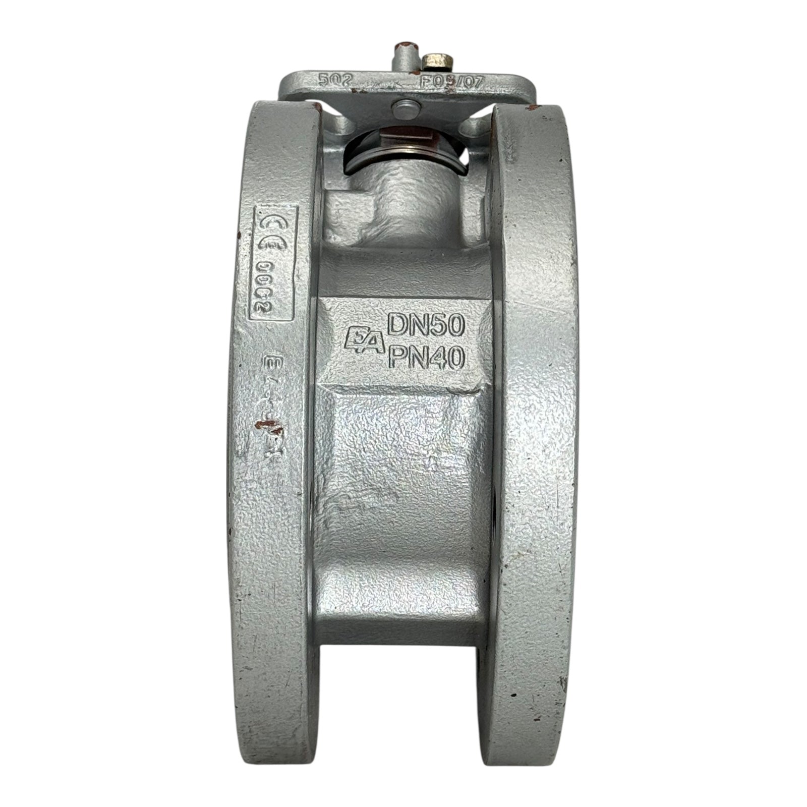 END-Armaturen Kompaktkugelhahn DN50 PN40 VA Flansch Kugelventil Edelstahl
