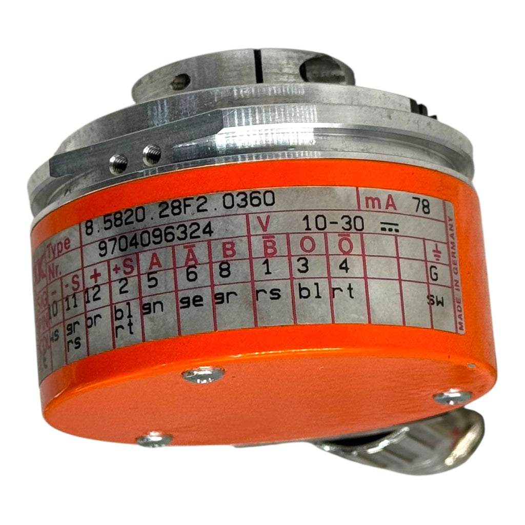 Fritz Kübler Inkrementalgeber 8.5820.28F2.0360 Encoder 360 Impulse 10–30V