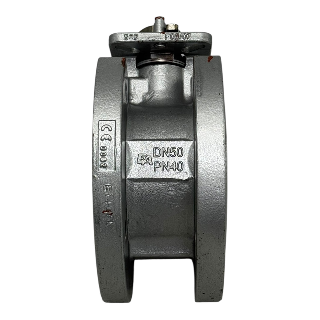 END-Armaturen Kompaktkugelhahn DN50 PN40 VA Flansch Kugelventil Edelstahl