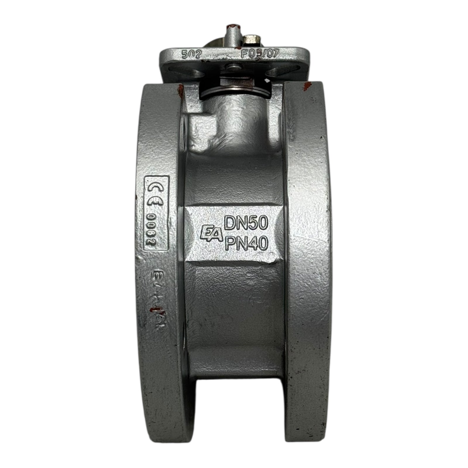 END-Armaturen Kompaktkugelhahn DN50 PN40 VA Flansch Kugelventil Edelstahl