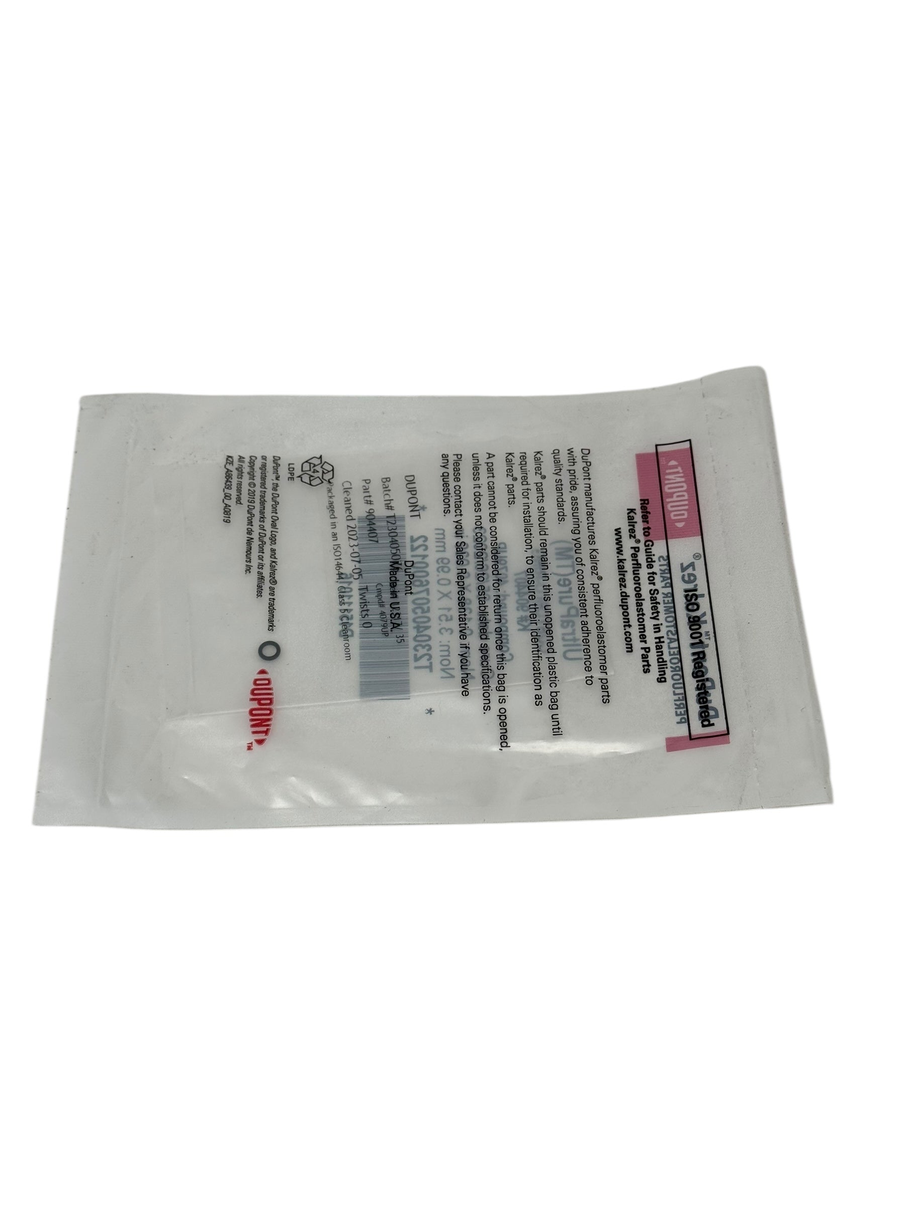 DuPont Kalrez 904407 O-Ring 3,51×0,99 mm 4079UP UltraPure Perfluorelastomer