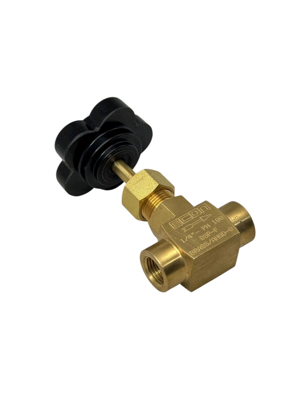 Econ Messing Nadelventil 1/4” DN8 PN100 BSP-F Feinregulierventil