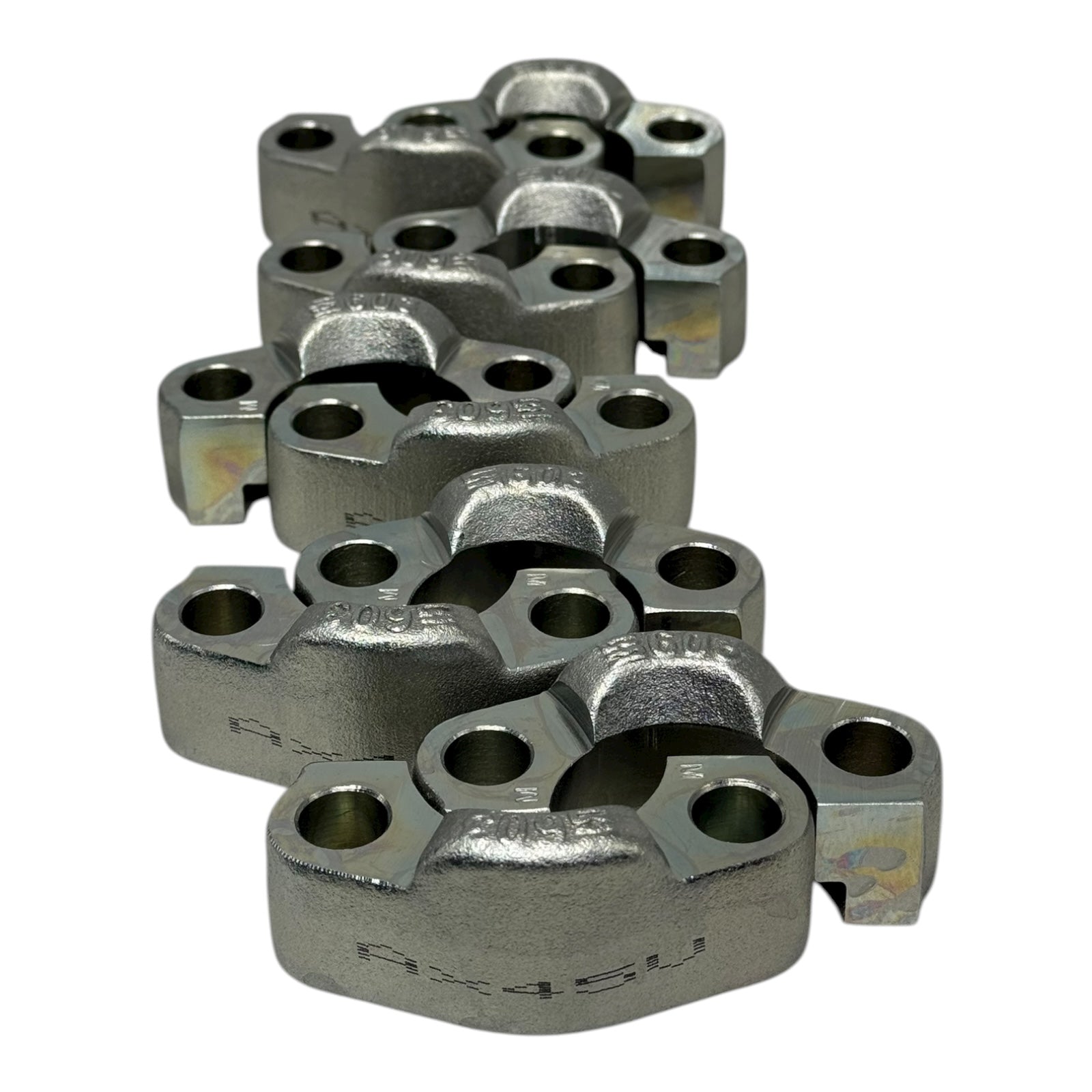 5x Stauff DB-603-M Rohrschellen Halbschalen W66 Stahl verzinkt