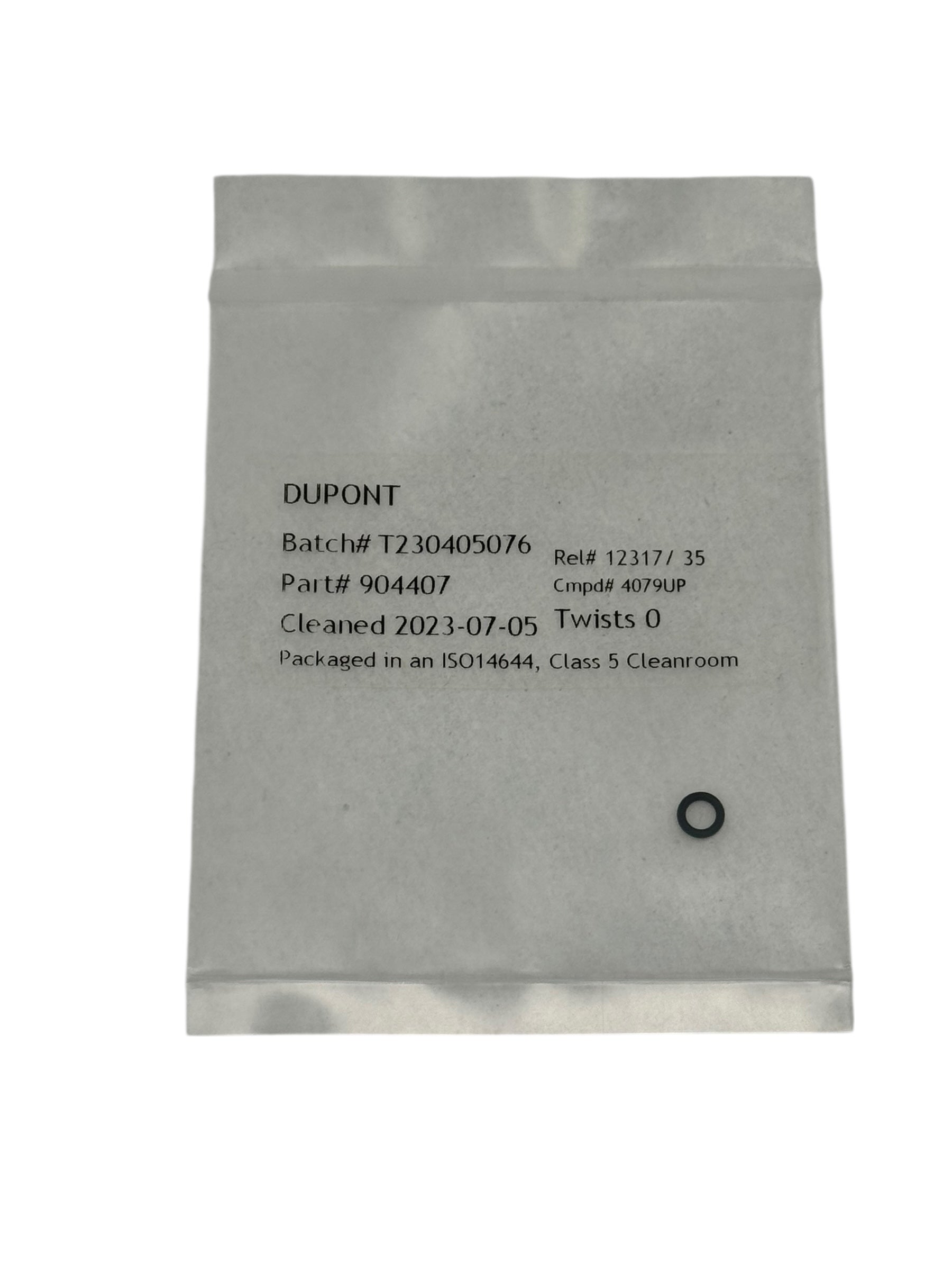DuPont Kalrez 904407 O-Ring 3,51×0,99 mm 4079UP UltraPure Perfluorelastomer