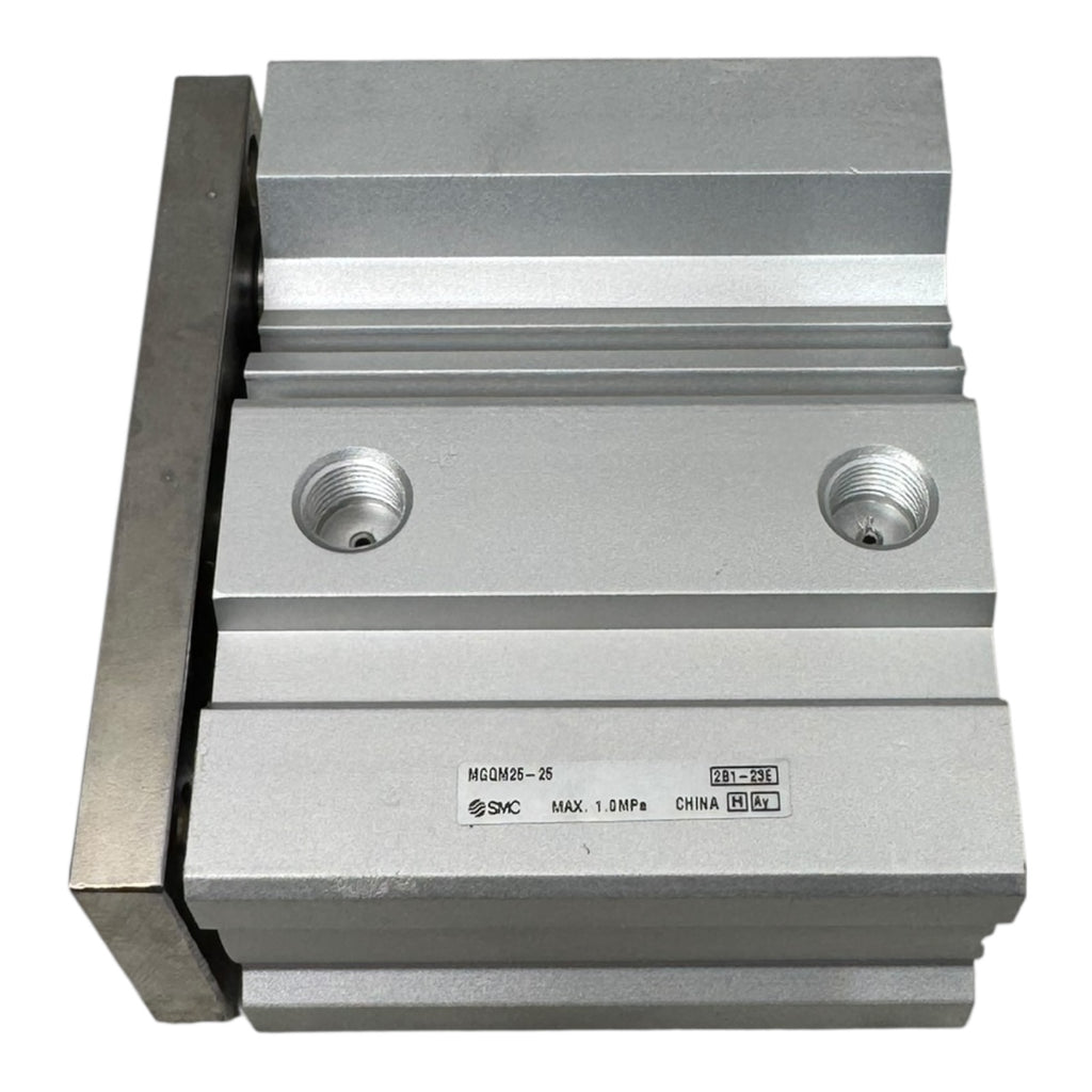 SMC MGQM25-25 Kompaktschlitten Zylinder Pneumatikführung 25mm Hub