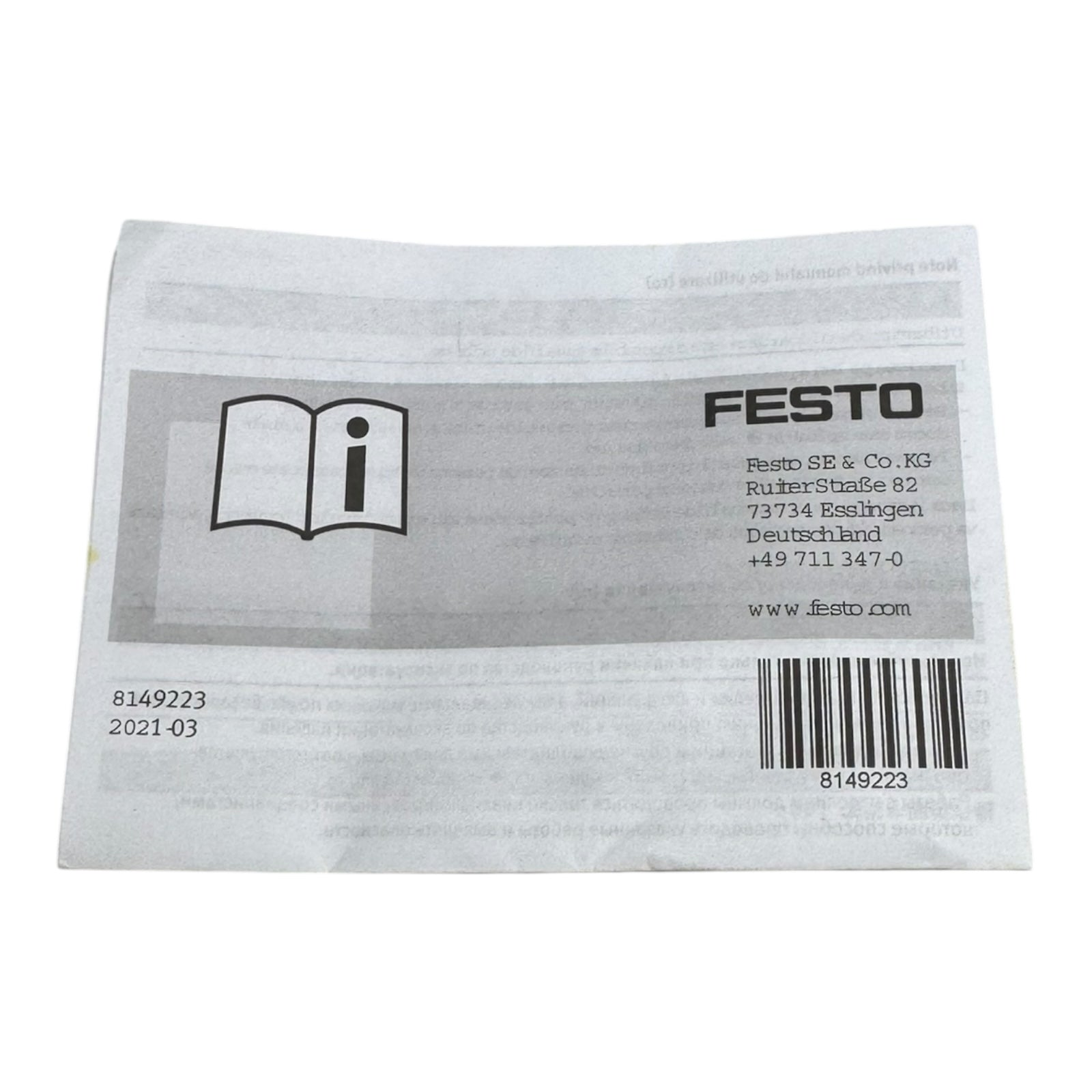 Festo SFAB-200U-HQ8-25A-M12 Durchflusssensor 565393 2–200 l/min 565393 Pneumatik