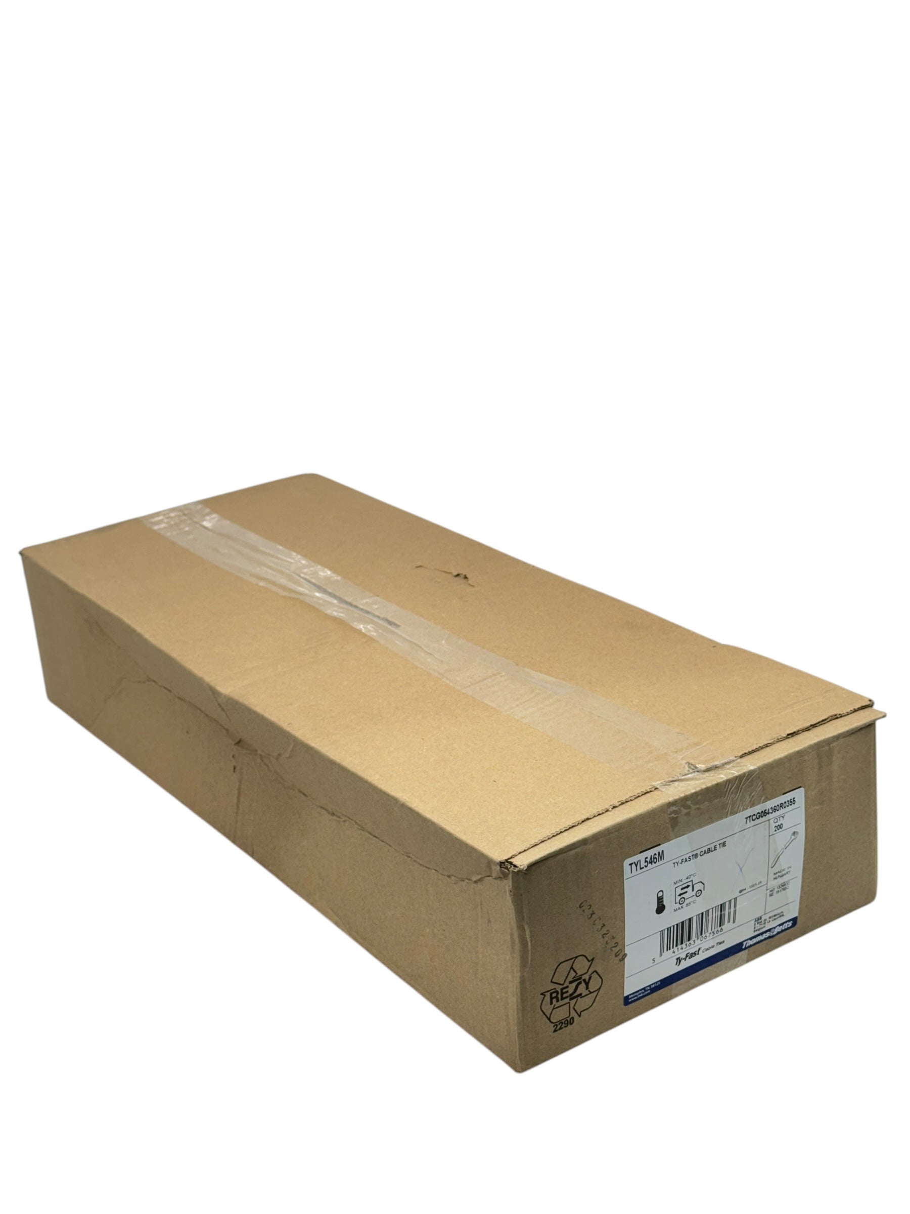 ABB Thomas Betts Ty-Fast TYL546M Kabelbinder 200 Stück Nylon