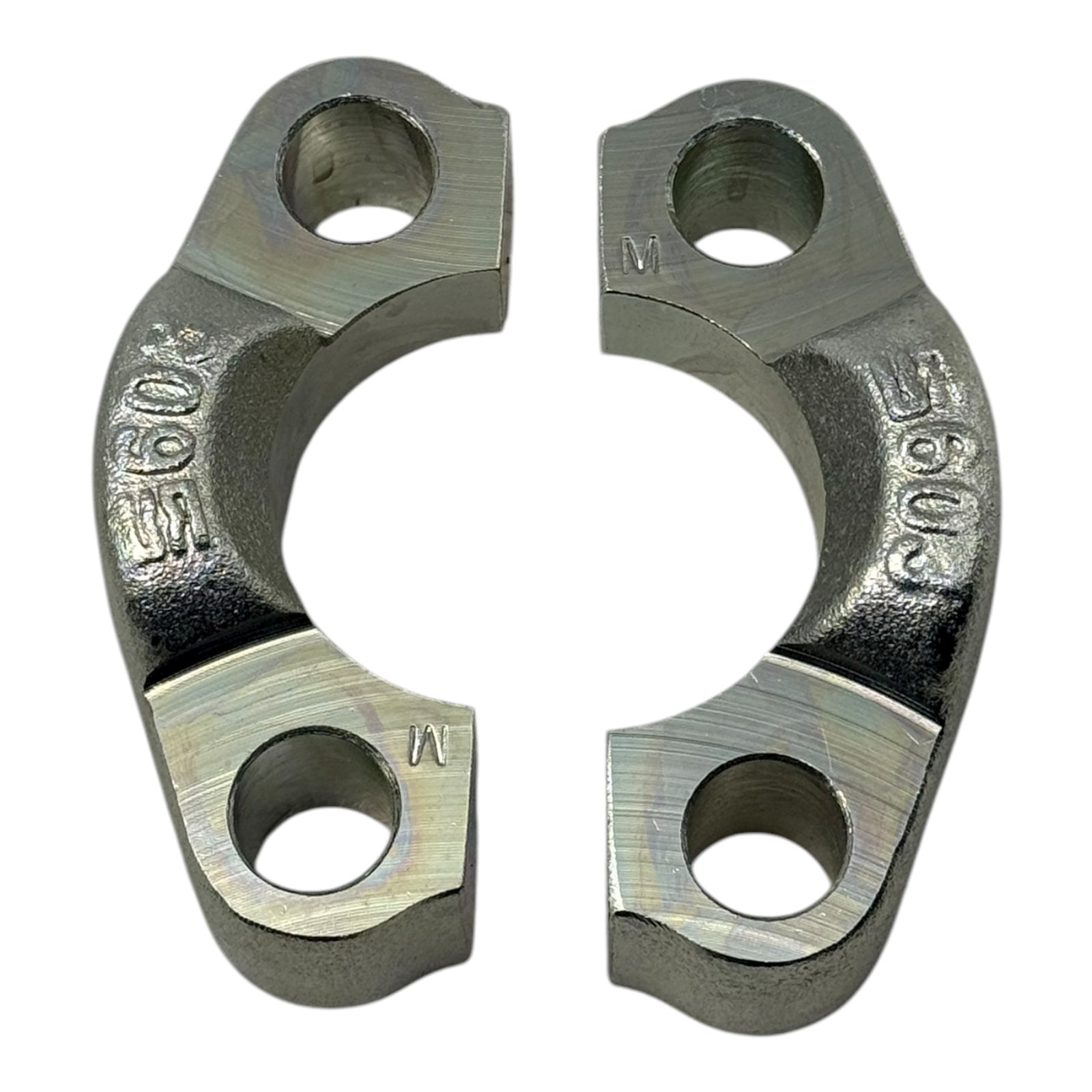 5x Stauff DB-603-M Rohrschellen Halbschalen W66 Stahl verzinkt