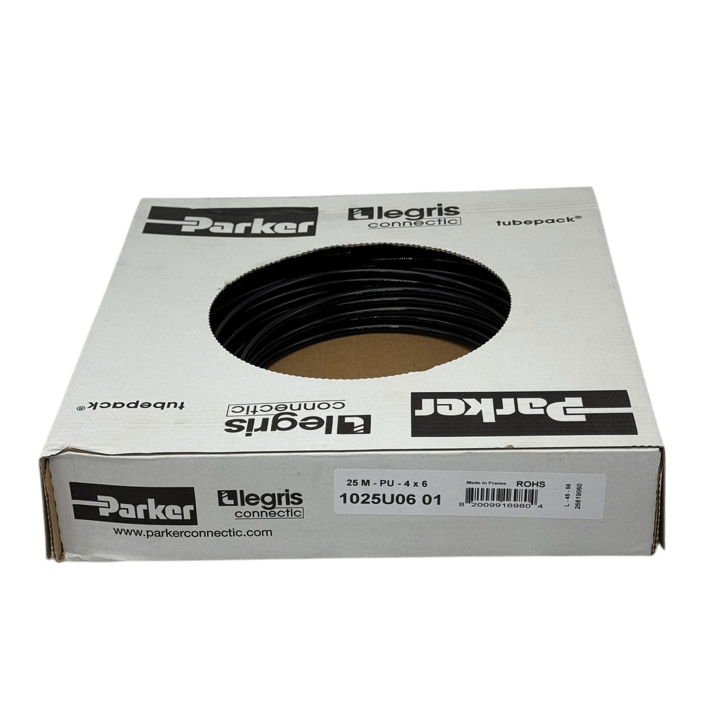 Parker Legris 1025U0601 PU Schlauch 4×6mm Pneumatik Druckluft Rohr 25m