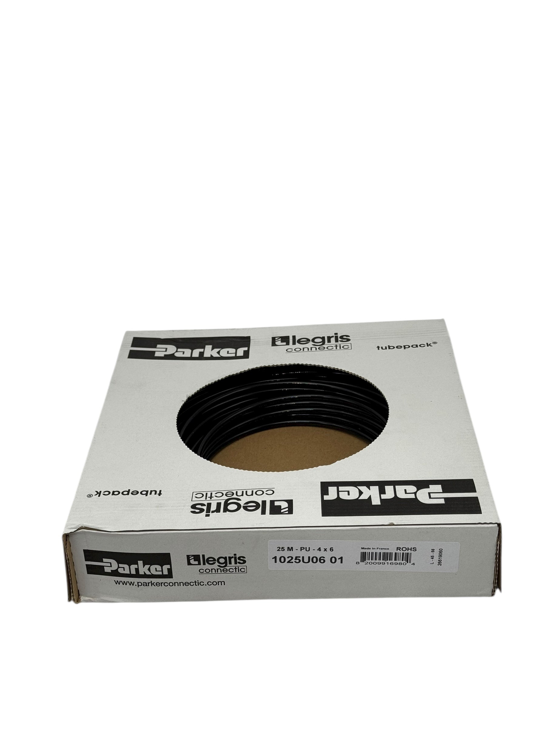 Parker Legris 1025U0601 PU Schlauch 4×6mm Pneumatik Druckluft Rohr 25m