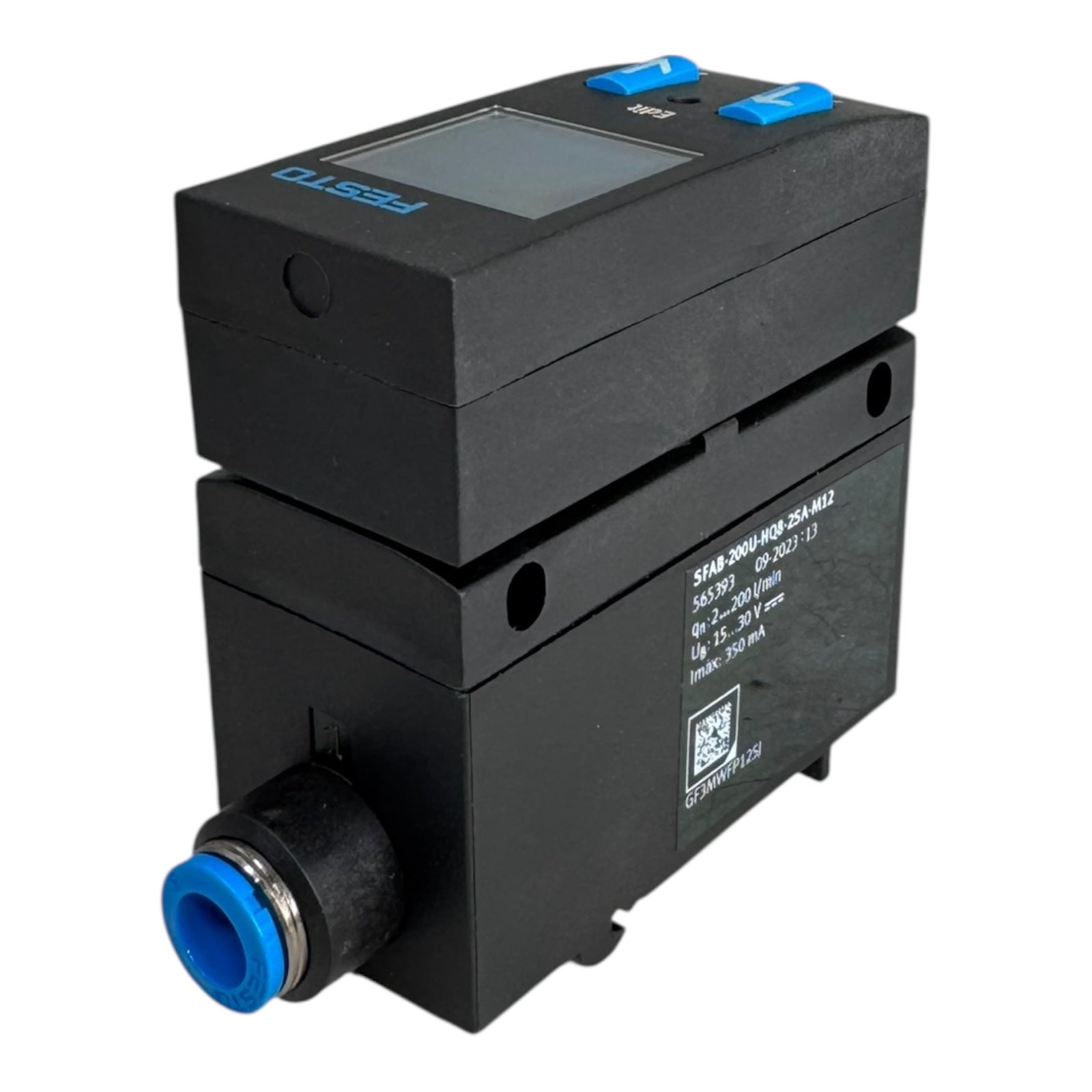 Festo SFAB-200U-HQ8-25A-M12 Durchflusssensor 565393 2–200 l/min 565393 Pneumatik