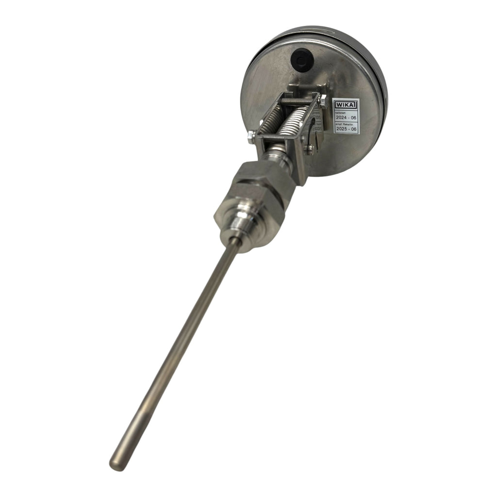 WIKA Bimetallthermometer S5550/5 NG100 0–250°C L=130mm Ø6mm Edelstahl