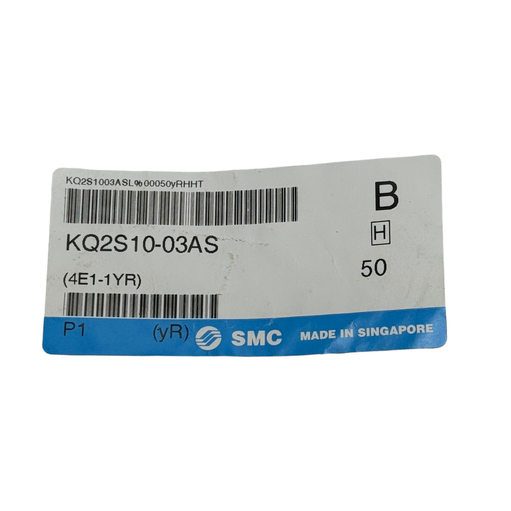 5x SMC KQ2S10-03AS Steckverbinder 10mm Schlauchanschluss R3/8” Pneumatik Fitting