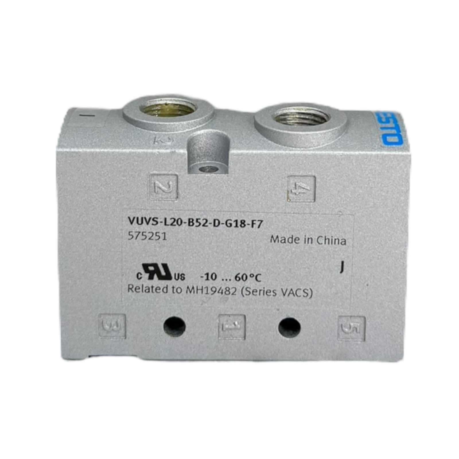Festo VUVS-L20-B52-D-G18-F7 Magnetventil 575251 5/2-Wege Pneumatikventil
