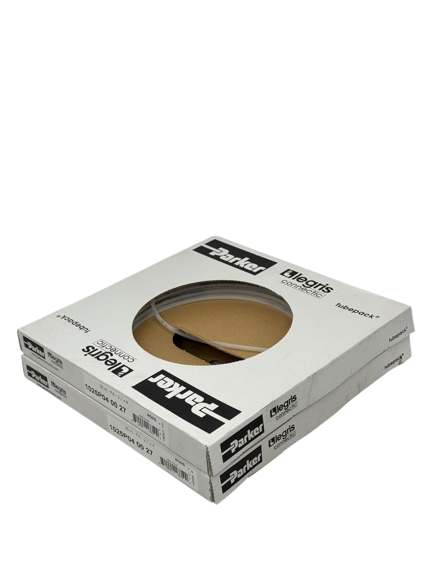 2x Parker Legris 1025P040027 PA Schlauch 2,7×4 mm 25 m Pneumatik Nylon Rohr