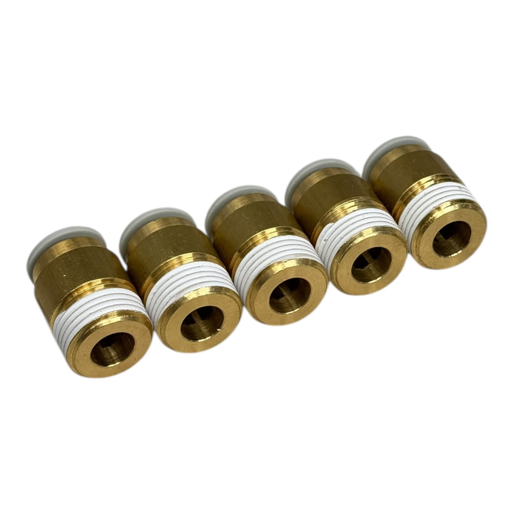 5x SMC KQ2S10-03AS Steckverbinder 10mm Schlauchanschluss R3/8” Pneumatik Fitting